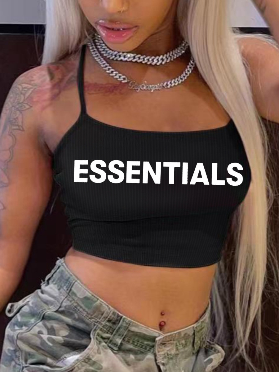 LW Essentials Letter Print Camisole