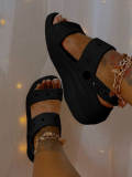 LW Round Toe Slingback Sandals