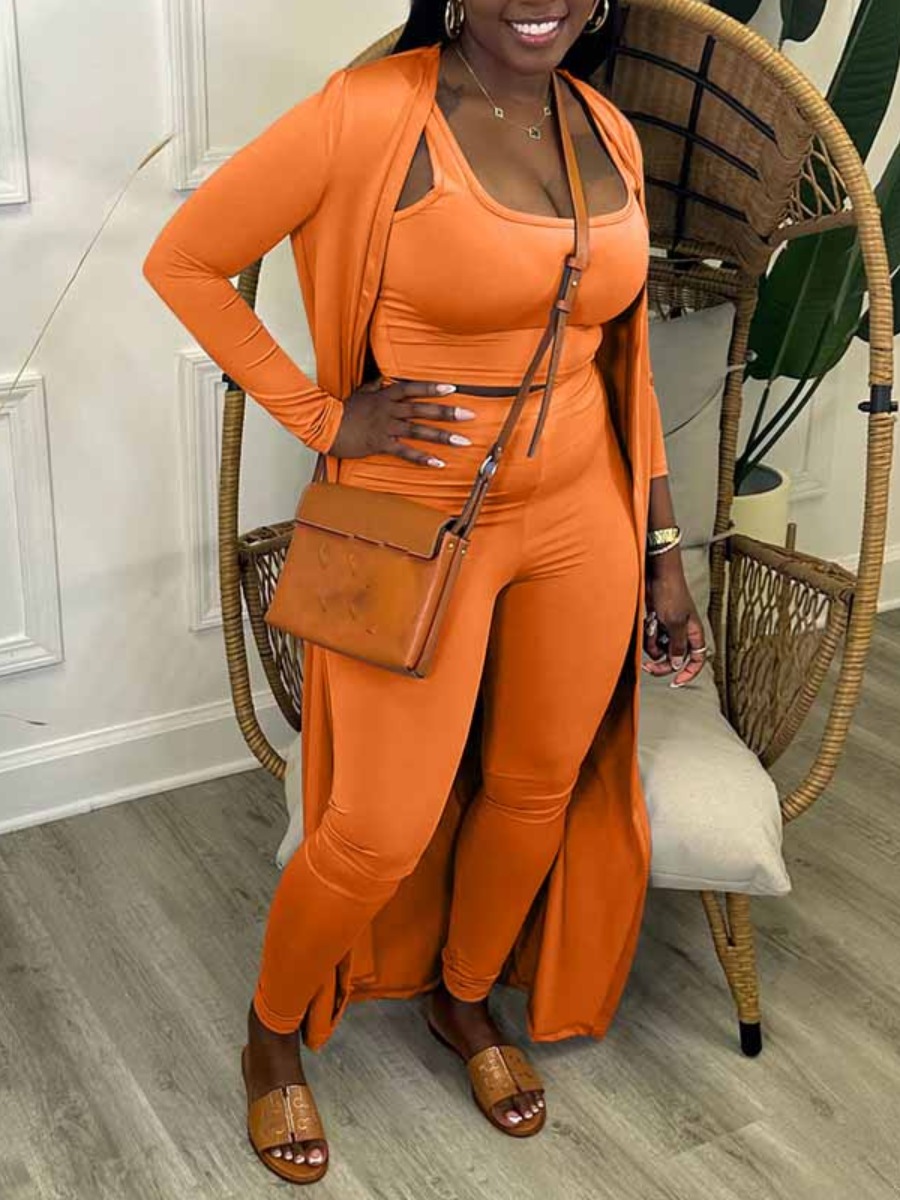 LW Cami High Waist Skinny Pants Set
