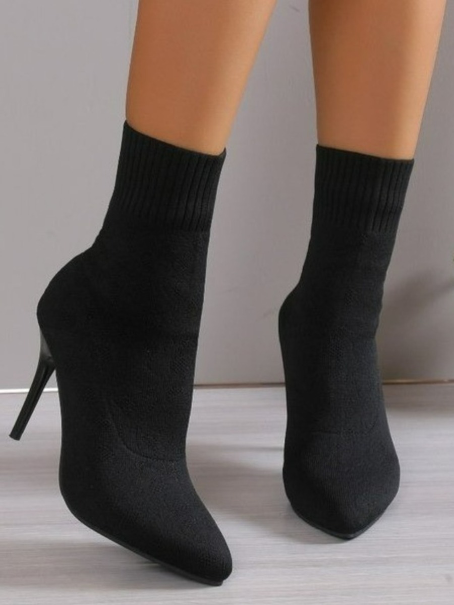 LW Pointed Toe Booties