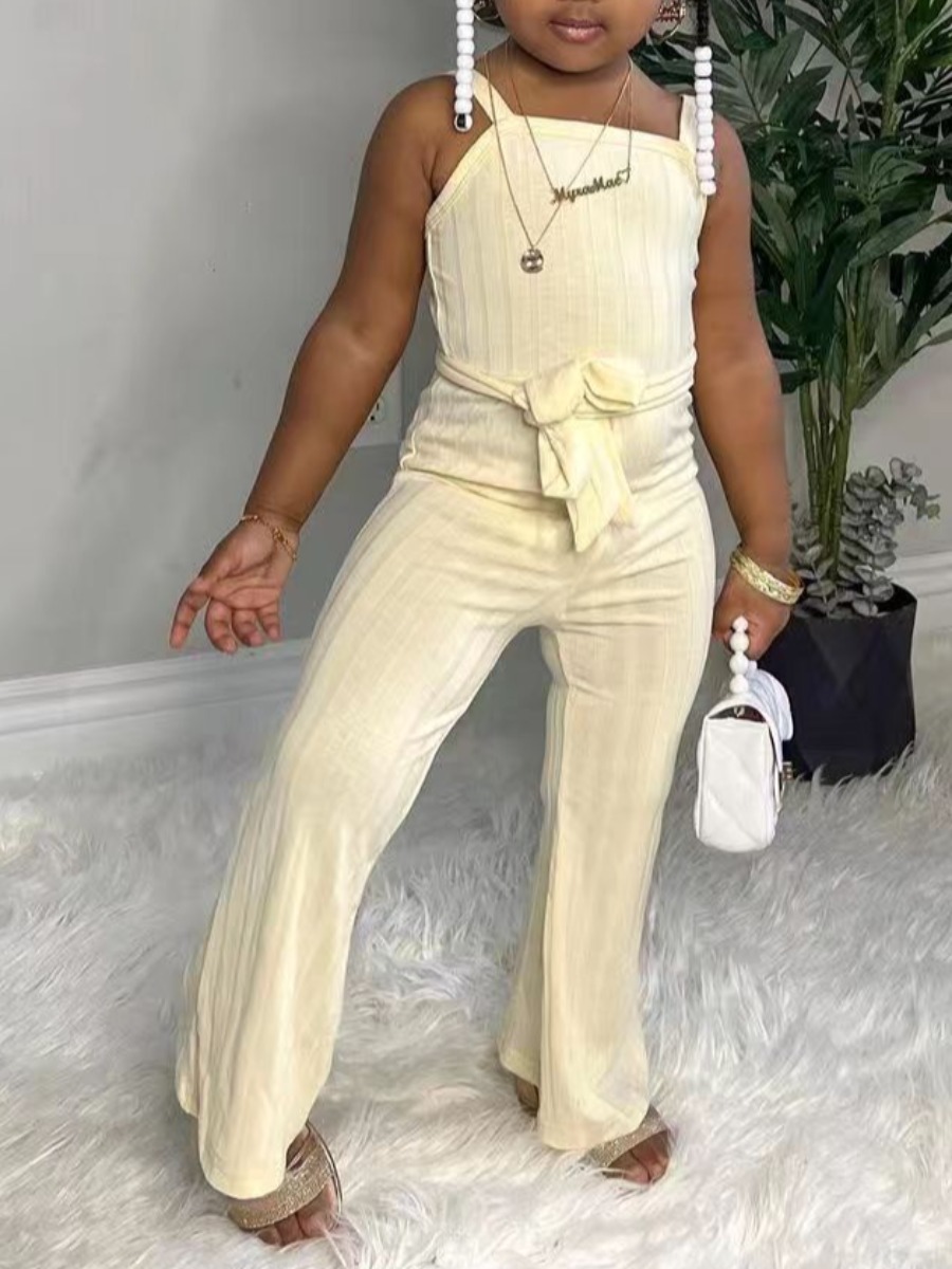 LW Girl Bandage Design Cami Jumpsuit
