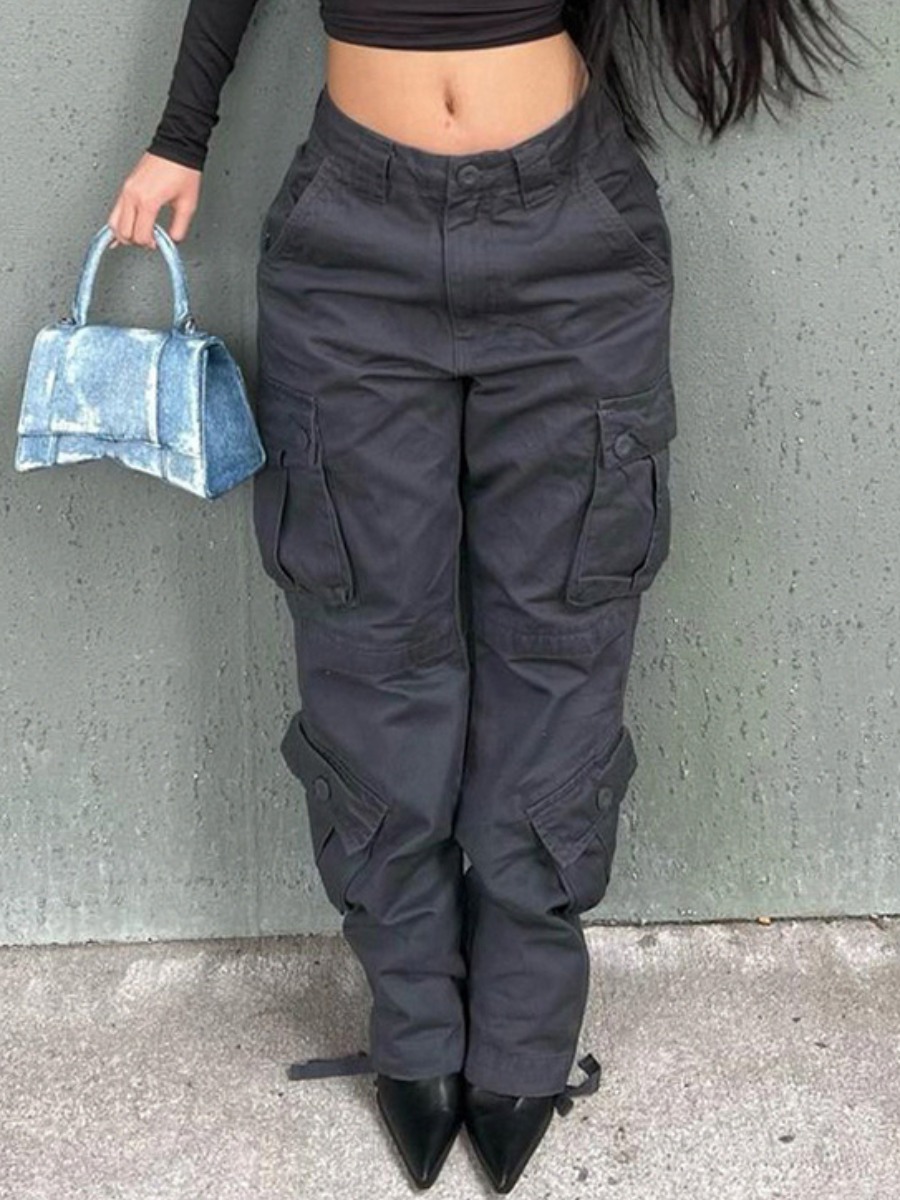 LW Side Pocket Drawstring Pants