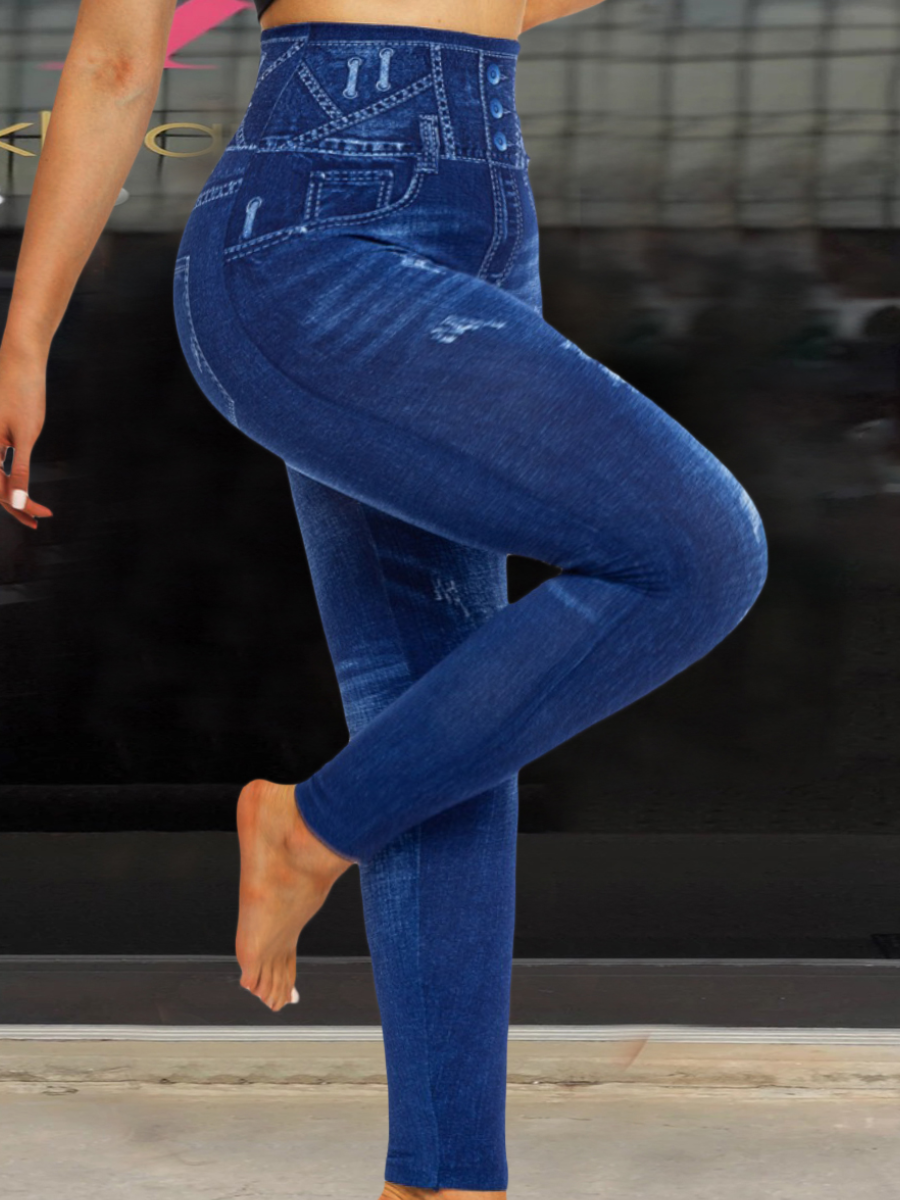 LW Plus Size High Waist Skinny Stretchy Pants