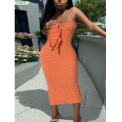 LW Off The Shoulder Waffle Design Bandage Design D