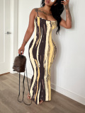 LW Pattern Mixed Flower Print Maxi Dress