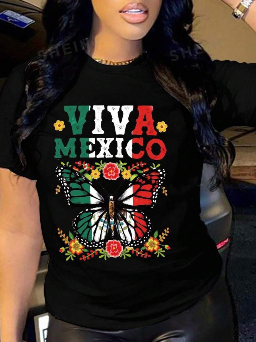 LW Pattern Letter T-shirt