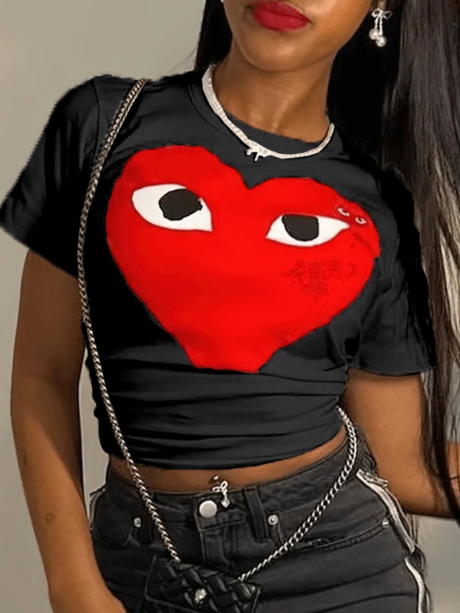 LW None Heart T-shirt