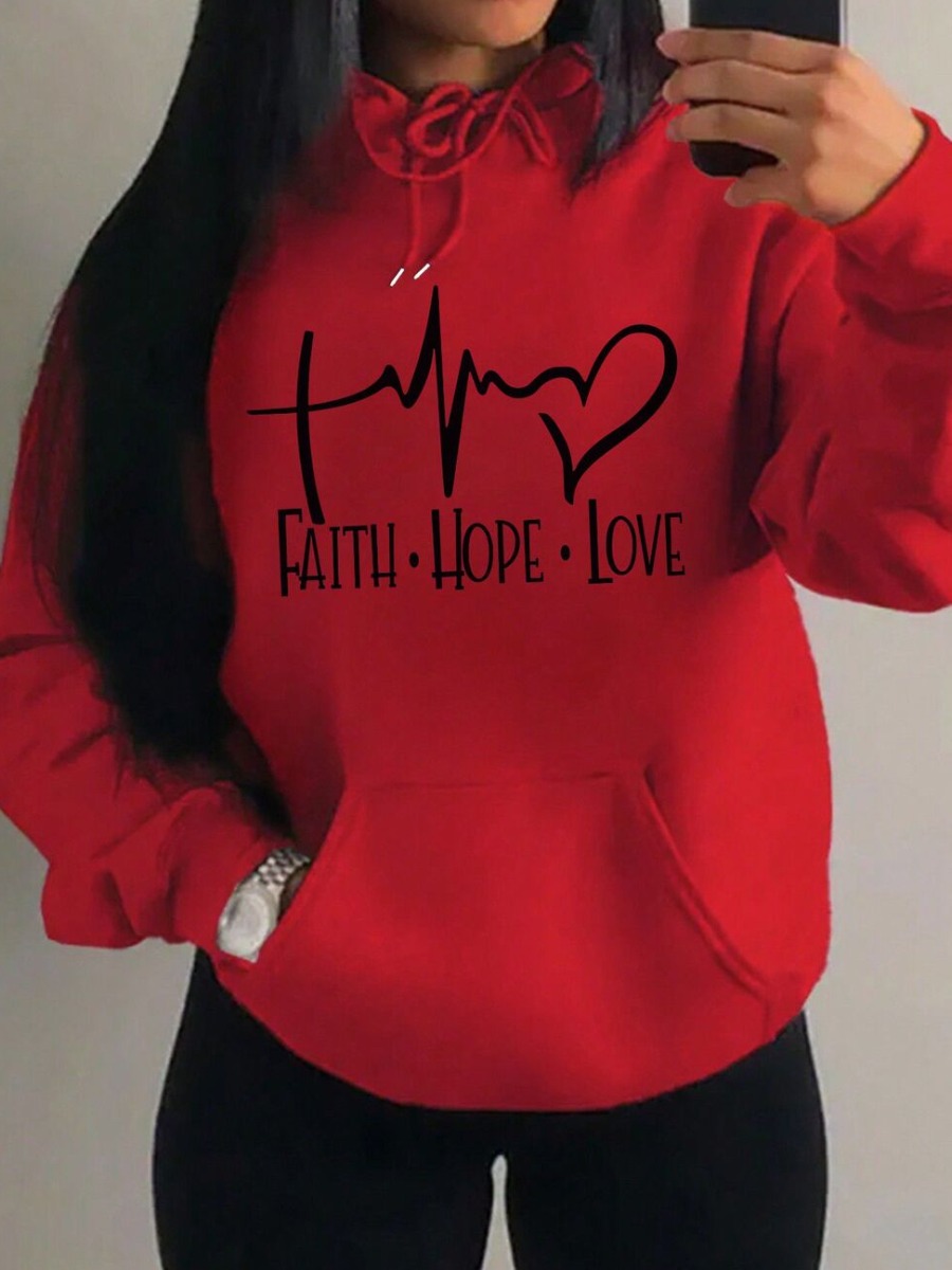 LW Pattern Geometric Hoodie