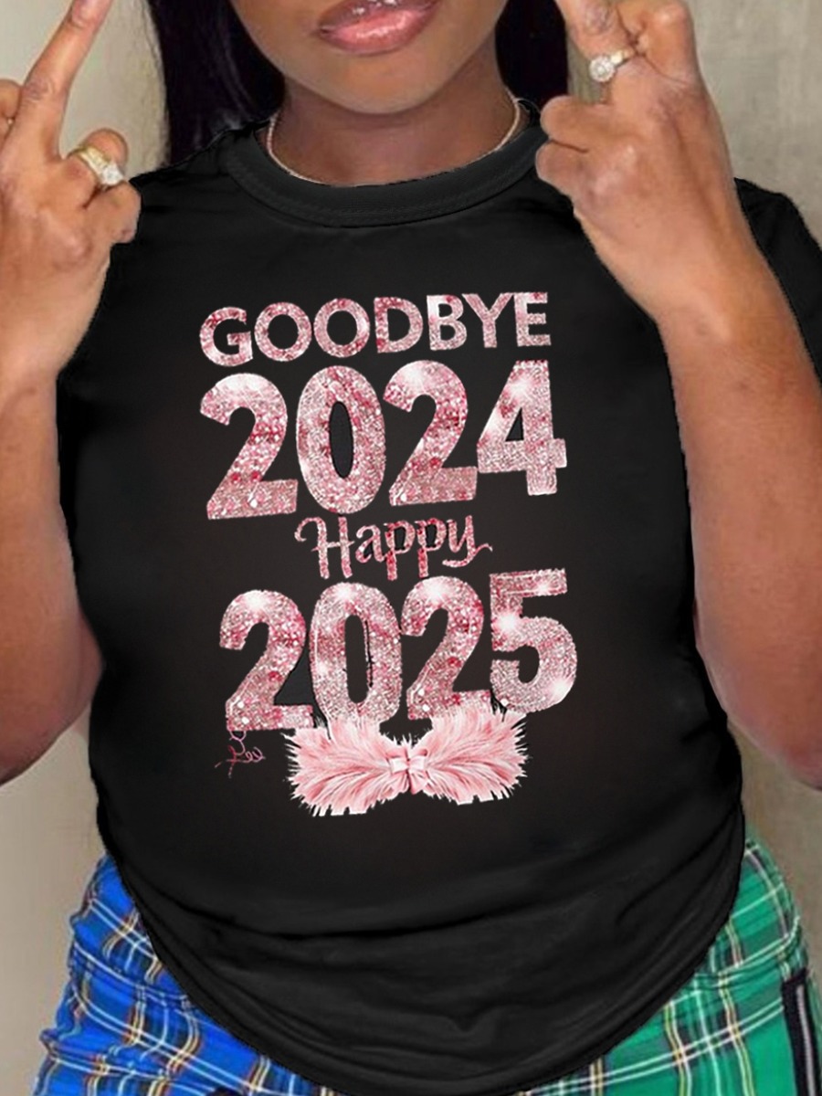 LW Pattern Letter T-shirt