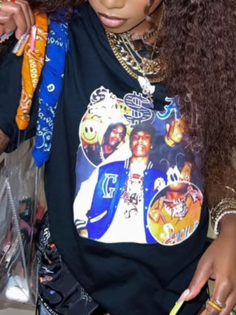LW Pattern Figure T-shirt